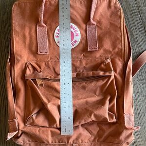 Fjallraven Orange Backpack